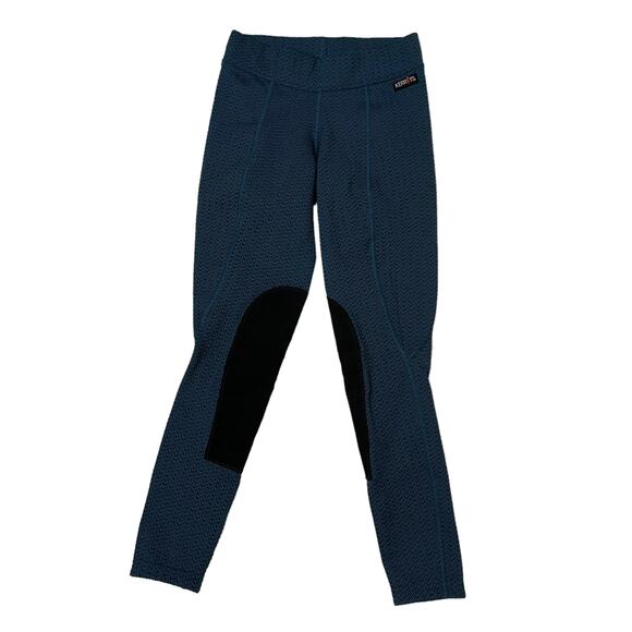 KERRITS Pull-on Equestrian Riding Pants - Arctic Herringbone - XS - Picture 1 of 11